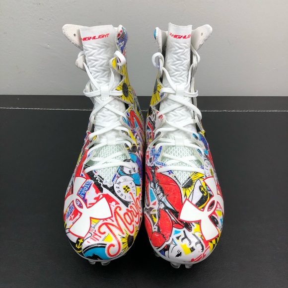 Under Armour Highlight MC Maryland Football Cleats - Picture 3 of 7